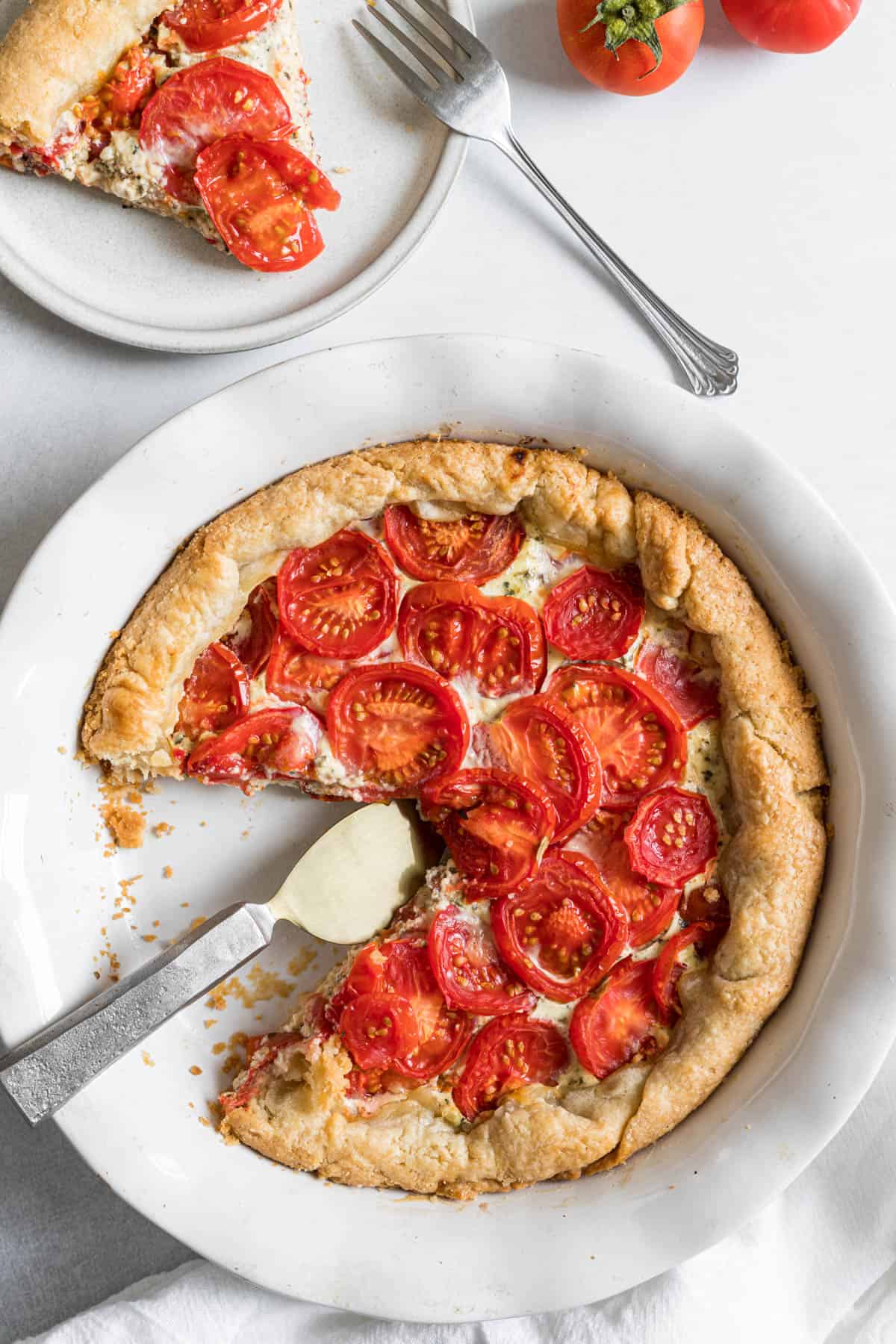 Tomato Basil Tart-image