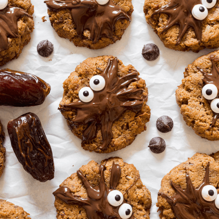 Chocolate Spider Cookies.