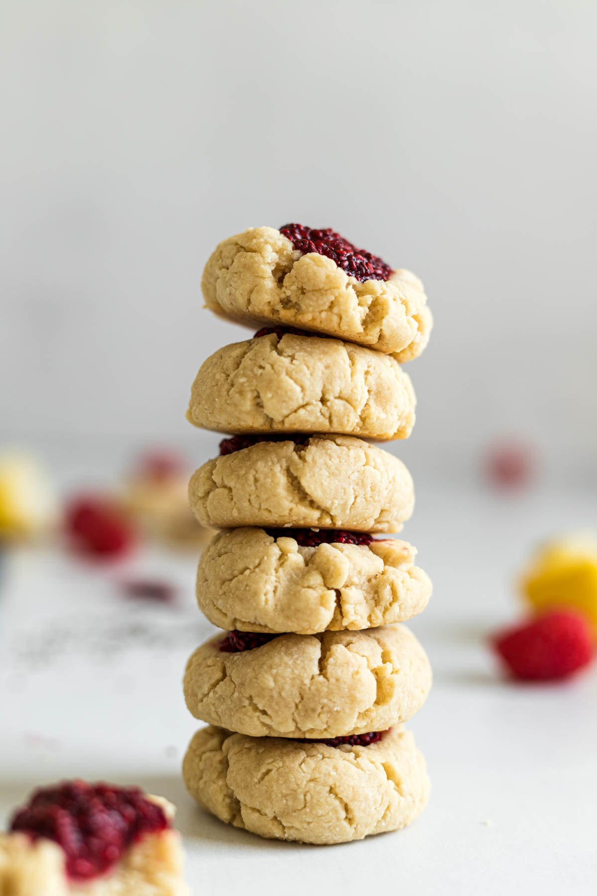 Vegan Thumbprint Cookies With Raspberry Chia Jam Supermom Eats vegan-thumbprint-cookies-with-raspberry-chia-jam-supermom-eats