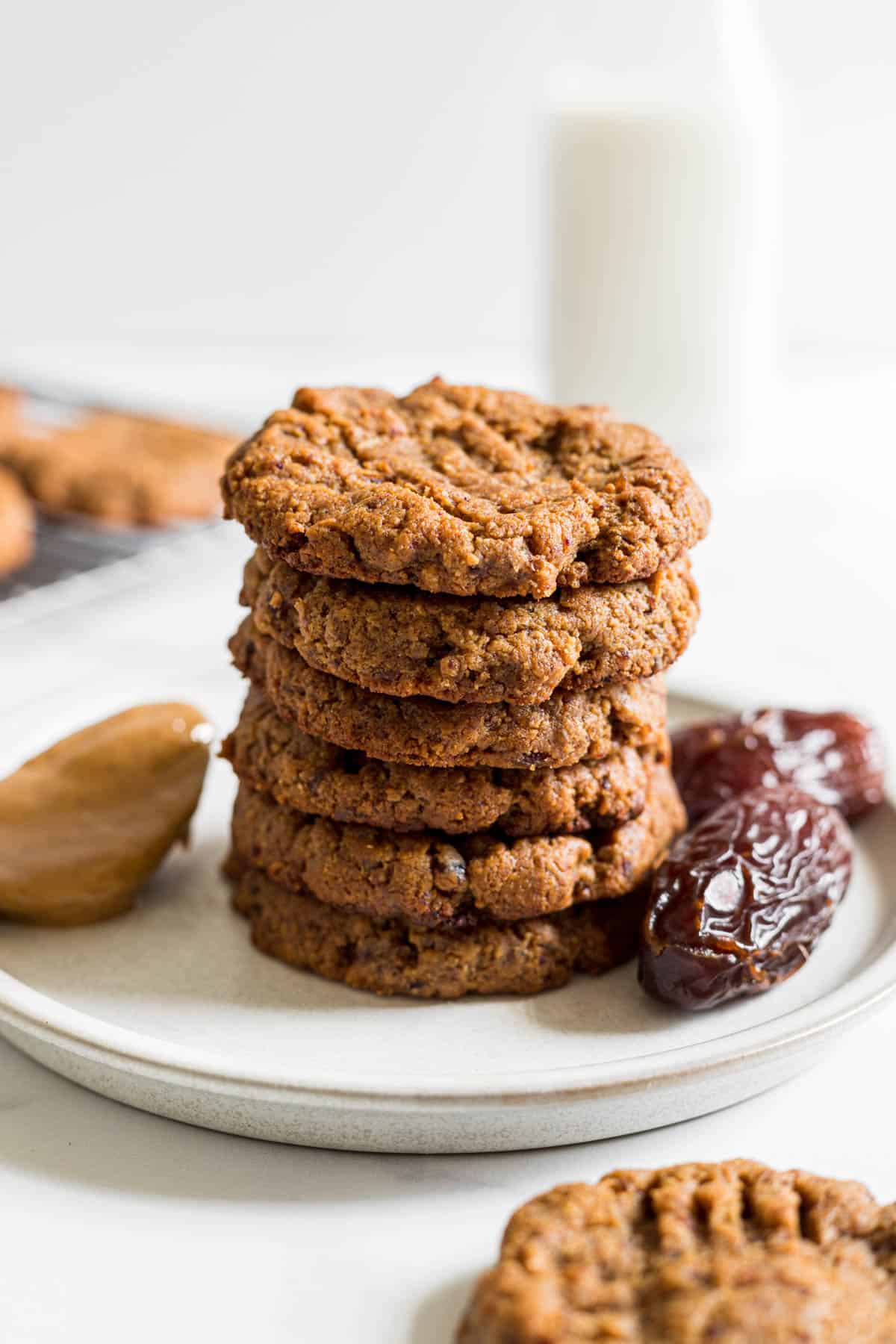 Peanut Butter Date Cookies Supermom Eats