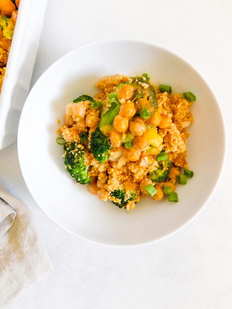 Easy Couscous Casserole with Broccoli and Cheese Supermom Eats