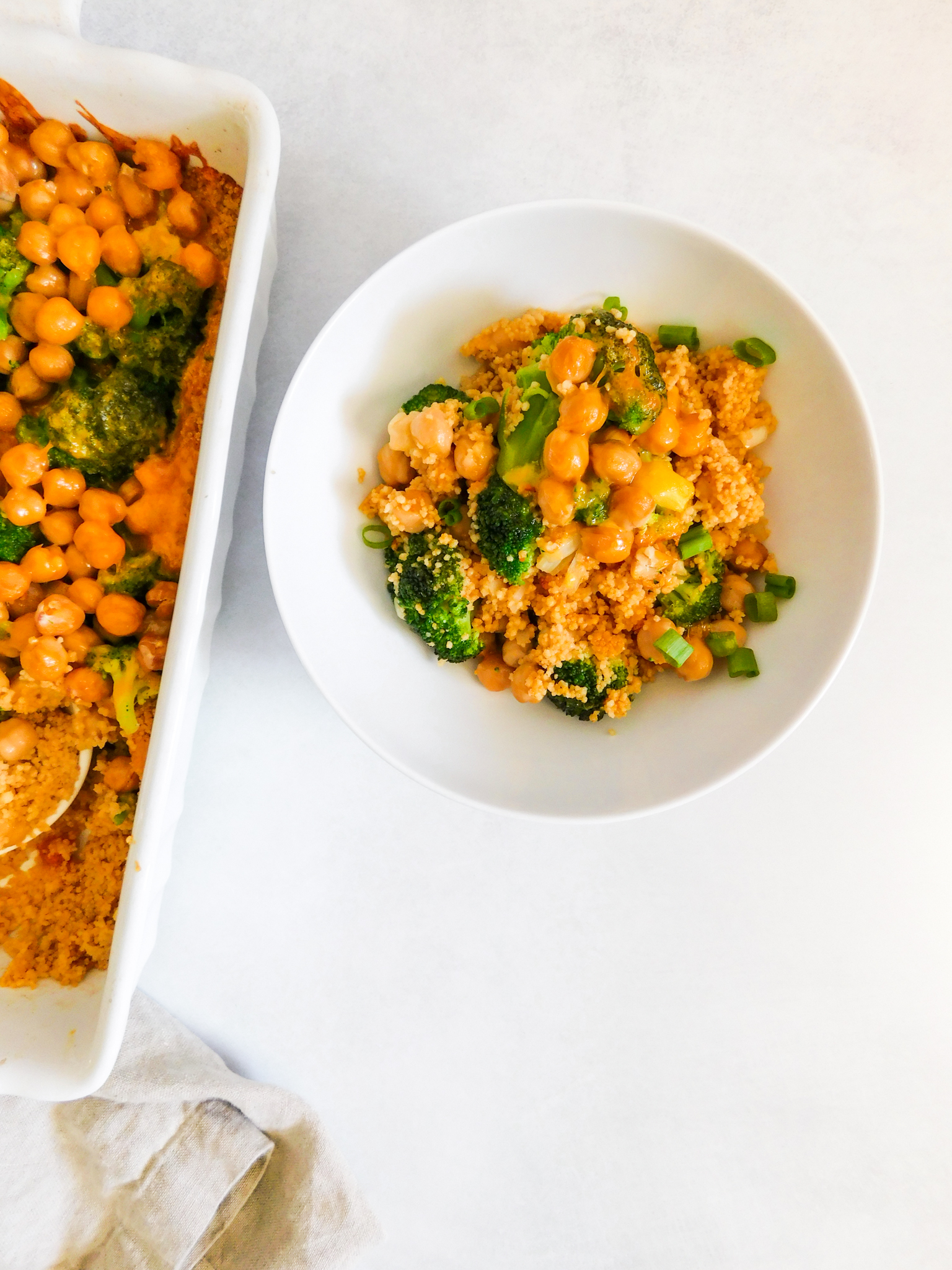 Easy Couscous Casserole with Broccoli and Cheese - Supermom Eats