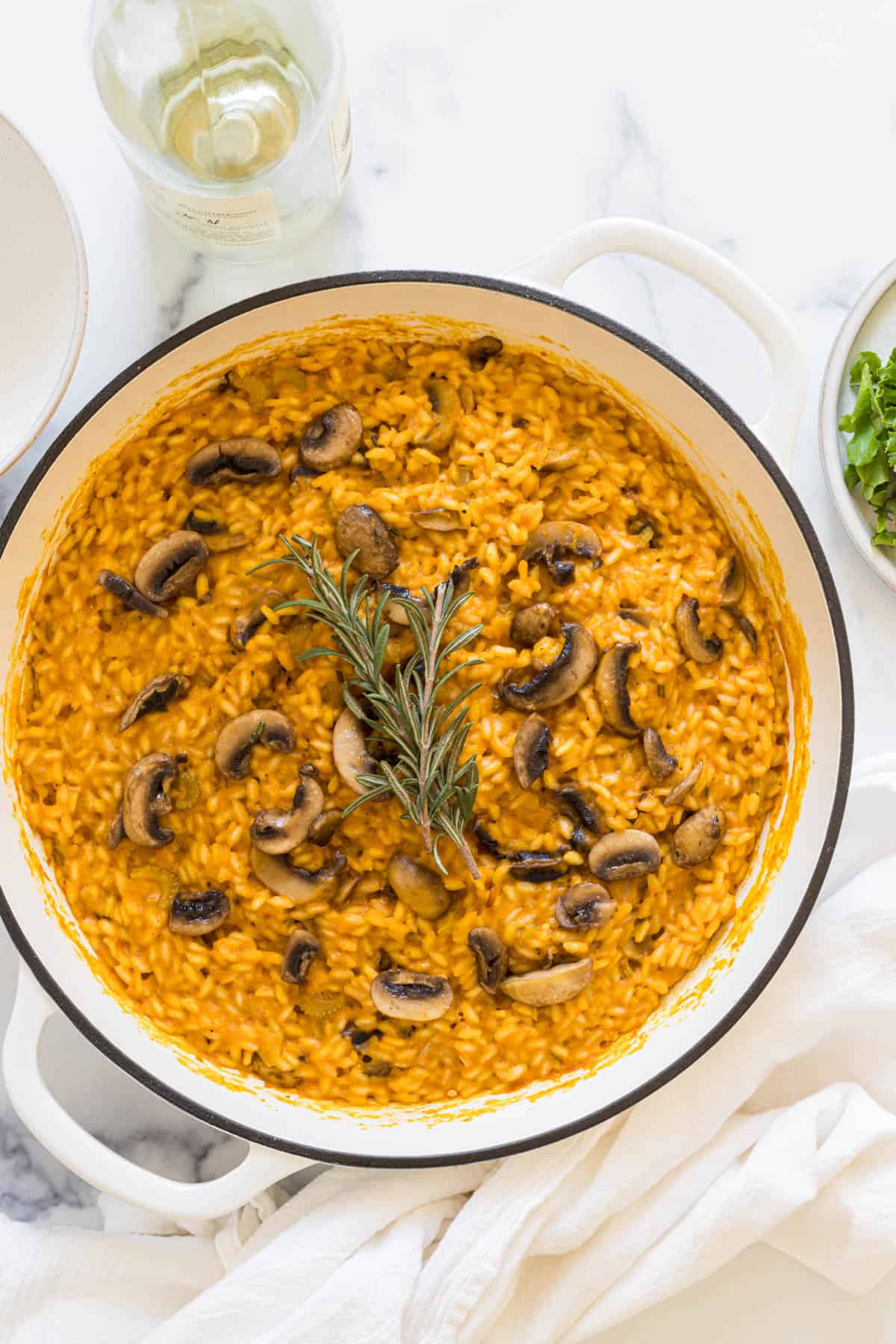 Pumpkin and Mushroom Risotto Supermom Eats