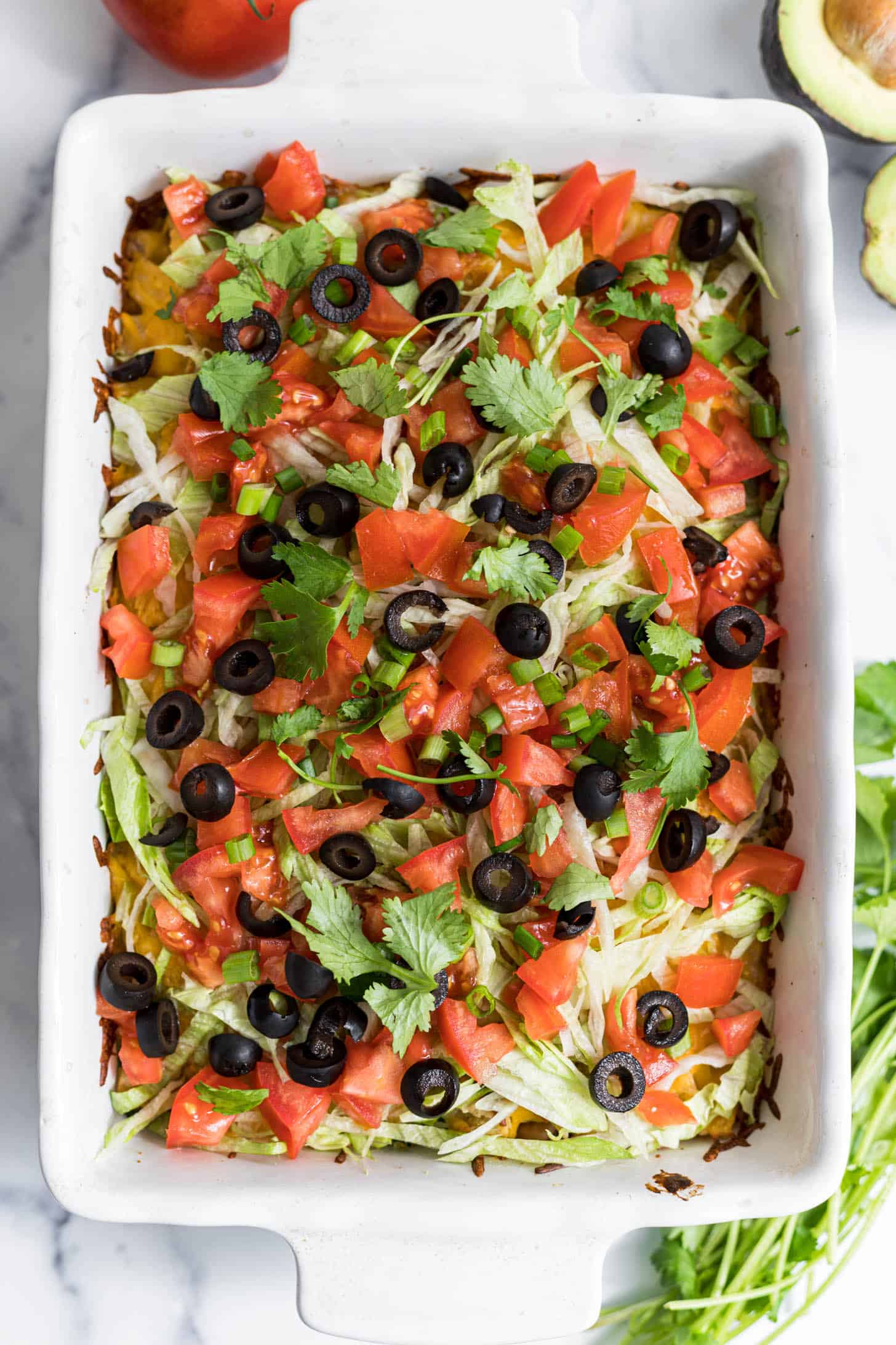 Cheesy Vegetarian Taco Casserole Recipe (Easy!) Supermom Eats