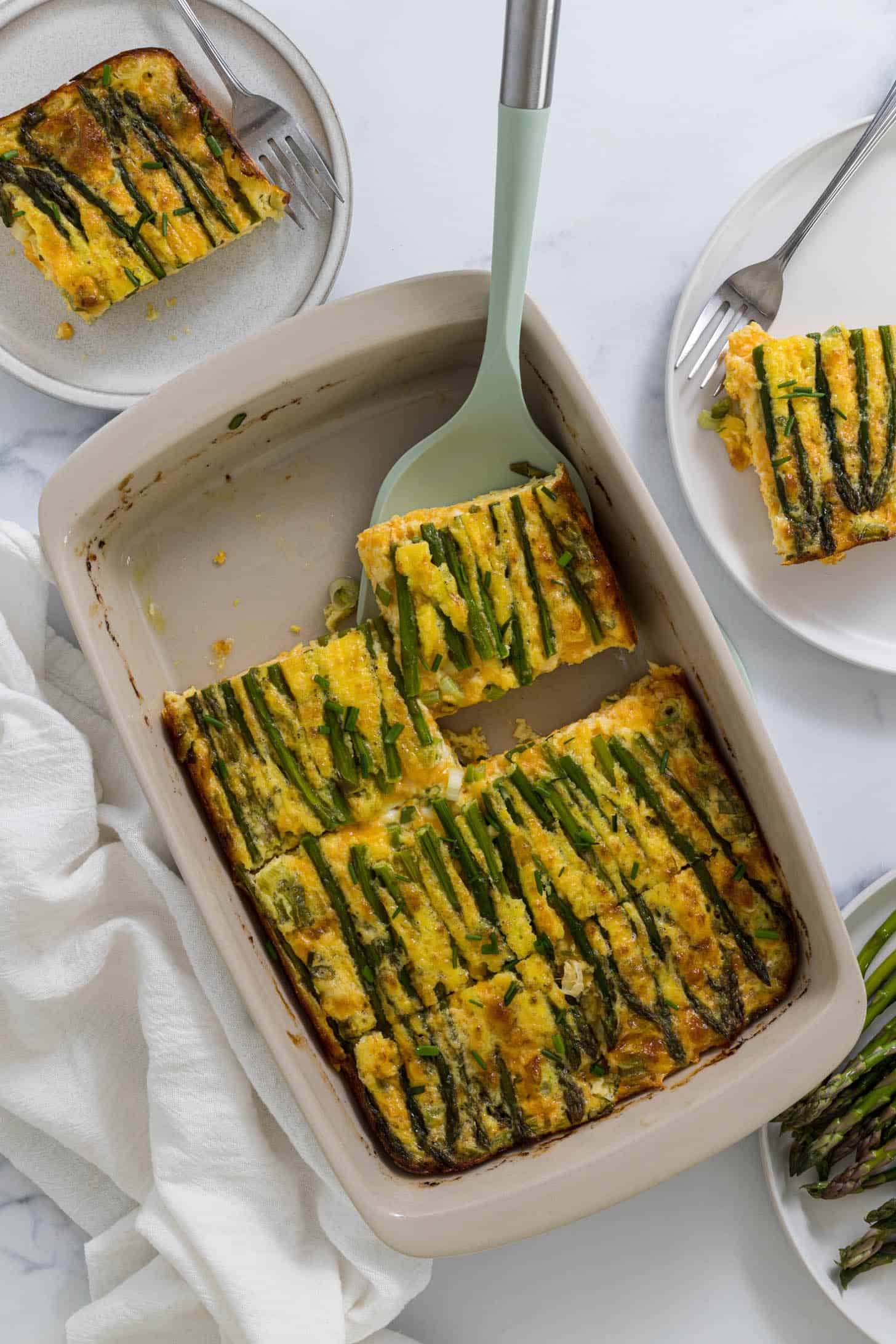 Easy Asparagus Egg Casserole Recipe (High Protein!)-image