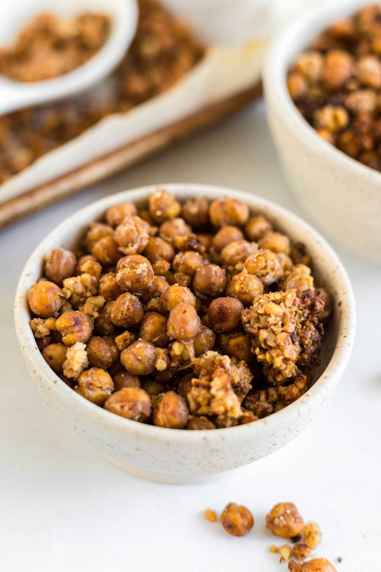 Chickpeas in a bowl.