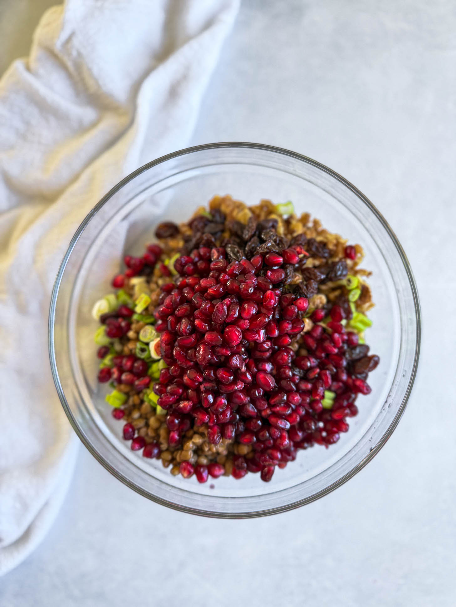 All ingredients in a large mixing bowl.