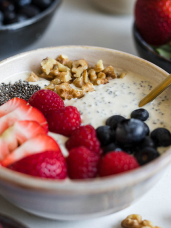 A Greek Yogurt Protein Bowl.