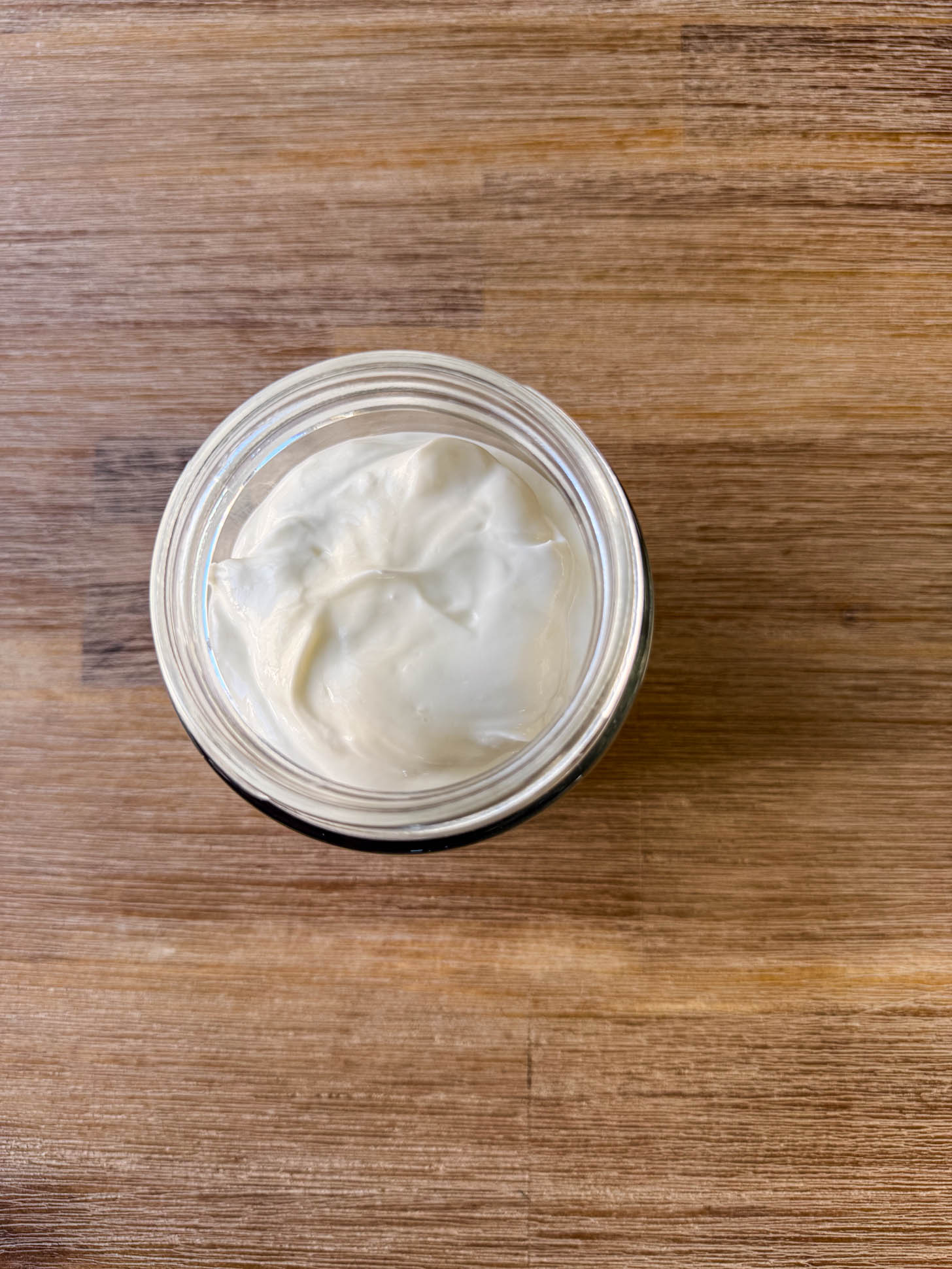 More yogurt layered on top.